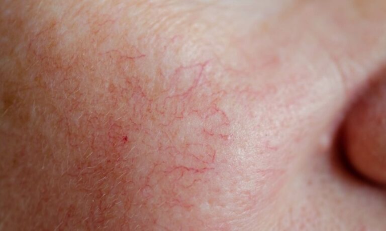 Rosacea on Face