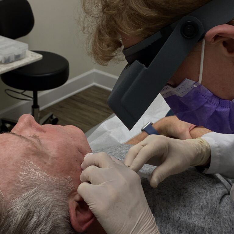 Dilworth Dermatology Dr. Brown Injection